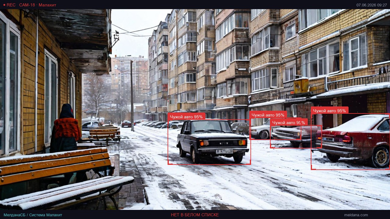 Контроль номеров на парковке ЖК в Бийске — от 2 100 ₽/въезд/мес