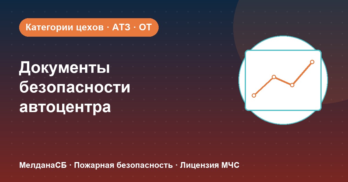 Документы по безопасности для автоцентра и автосервиса в Бийске: чек-лист